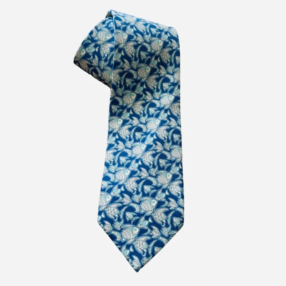 SALVATORE FERRAGAMO SILK TIE ITALY
